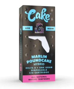 cake delta 8 live resin 1G cartridge